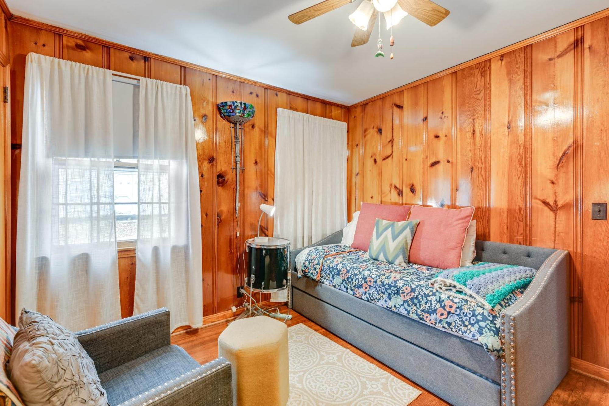 6 Mi To Downtown 70S-Themed Home In Nashville! Экстерьер фото