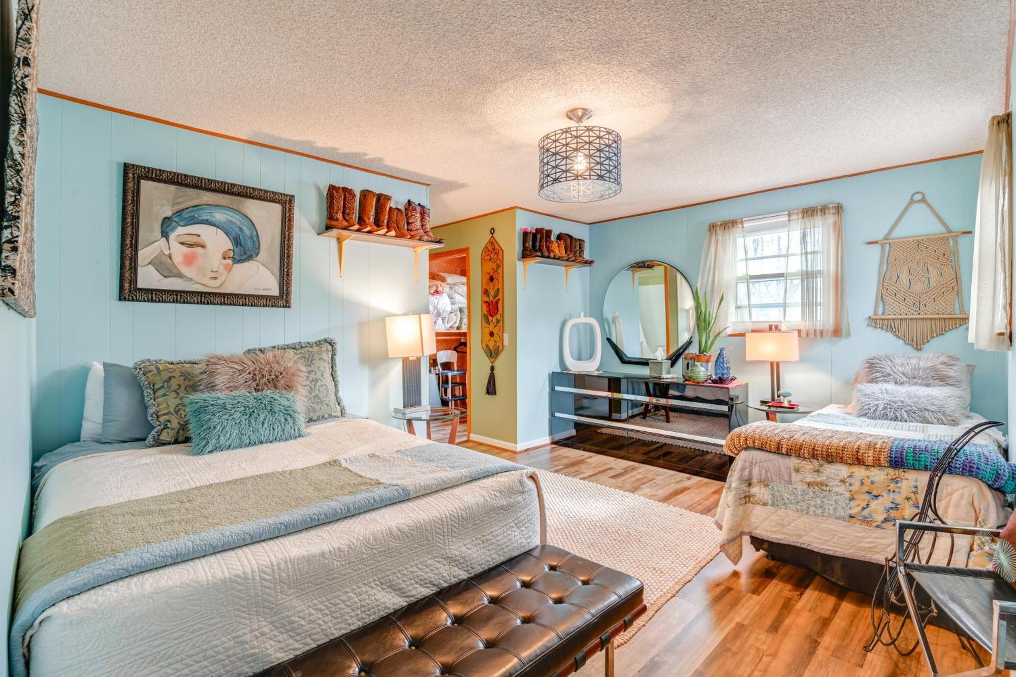 6 Mi To Downtown 70S-Themed Home In Nashville! Экстерьер фото