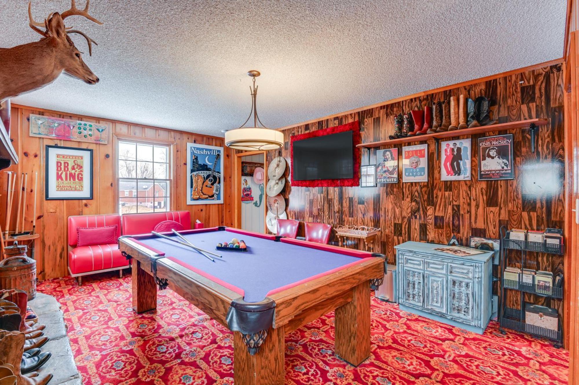6 Mi To Downtown 70S-Themed Home In Nashville! Экстерьер фото